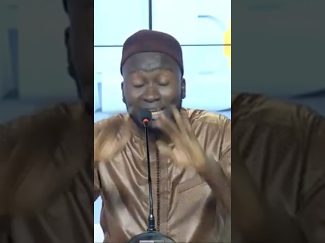 ⁣Oustaz Modou Fall " Yaye bou bakh moy diour dome bo khamni foumou feugue gnou oubil ko "