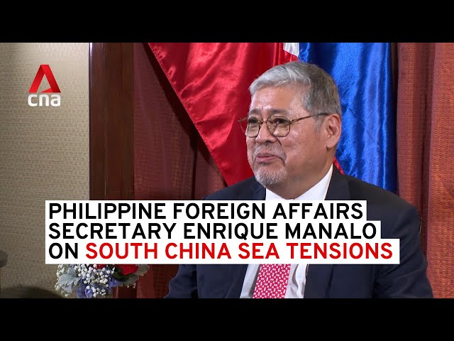 ⁣Philippine Foreign Affairs Secretary Enrique Manalo on South China Sea tensions | Full interview