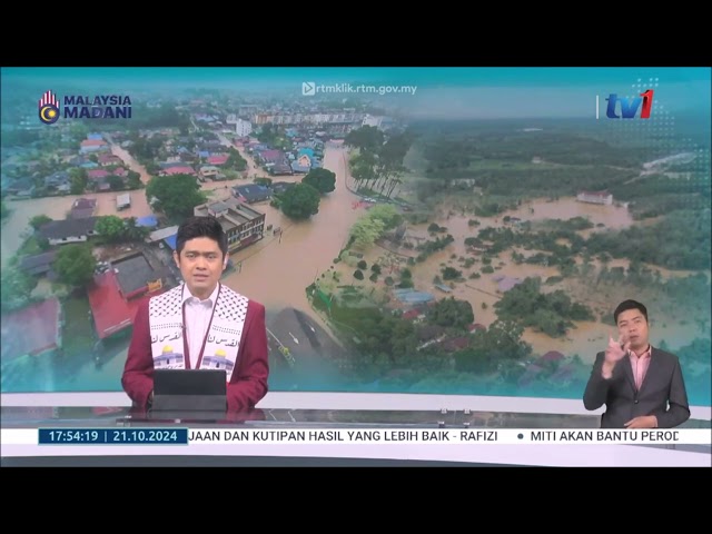 ⁣21 OKT 2024 – BERITA WILAYAH – BANJIR DI PERAK ; JUMLAH PENDUDUK TERJEJAS MENURUN