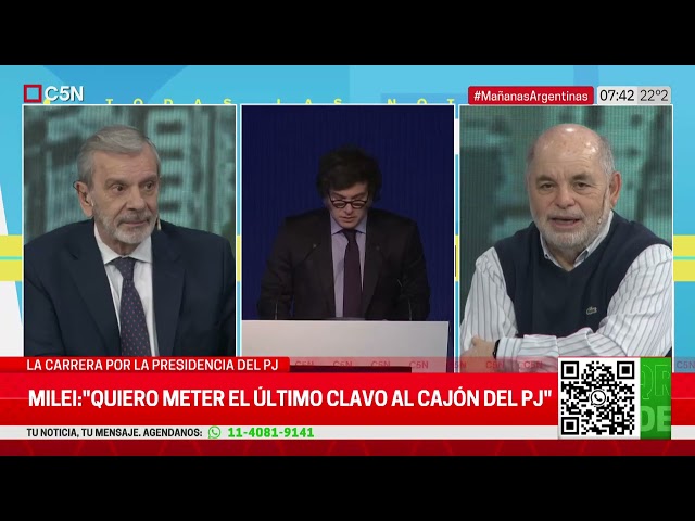 ⁣JAVIER MILEI: "QUIERO METER el ÚLTIMO CLAVO al CAJÓN del KIRCHNERISMO con CRISTINA ADENTRO"