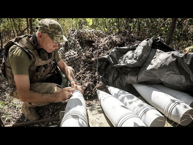 ⁣Ukraine's struggle with weapon supply hampers battlefield efforts