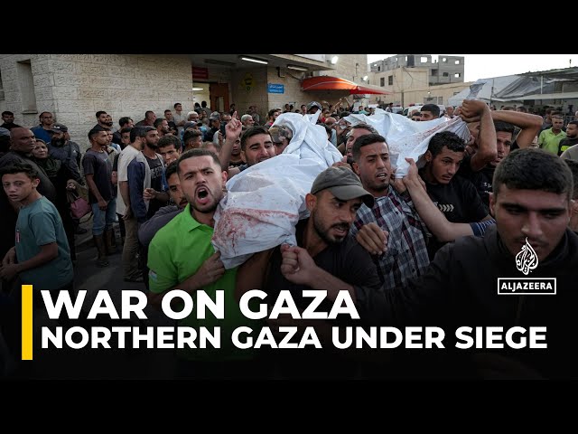 ⁣Trapped in northern Gaza: 17 days of siege with several critically wounded