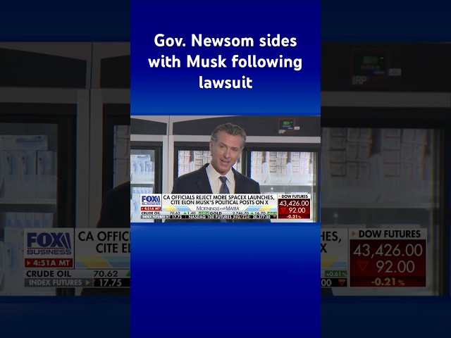 ⁣Legal battle brewing between Elon Musk and California #shorts