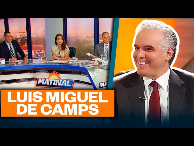 ⁣Luis Miguel de Camps, Ministro de trabajo de la República Dominicana | Matinal