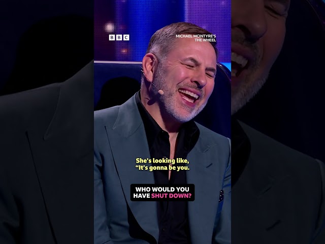 ⁣David Walliams doesn't take getting shut down well - BBC