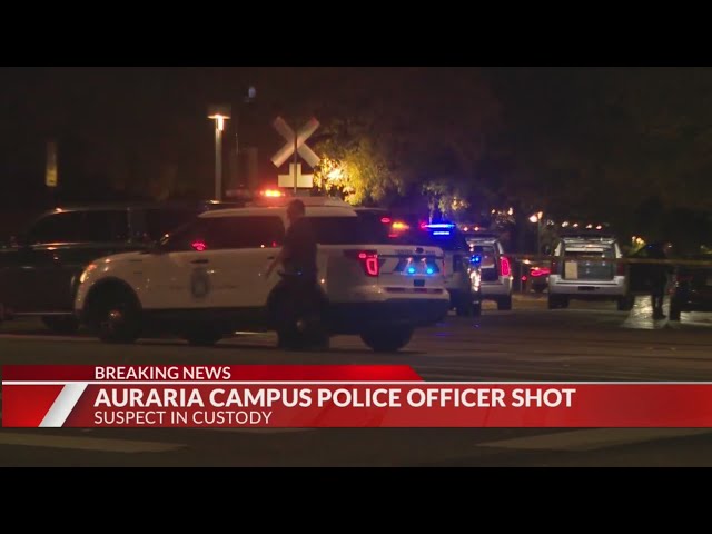 ⁣Auraria Campus officer shot in Denver, suspect arrested