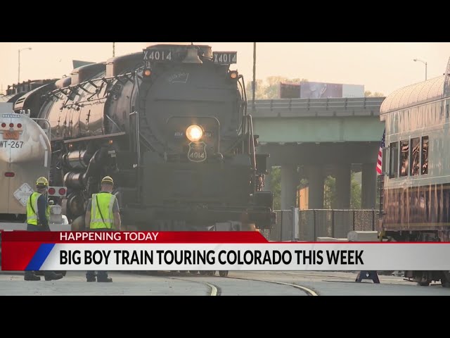 ⁣‘Big Boy’ train to stop in Colorado Monday