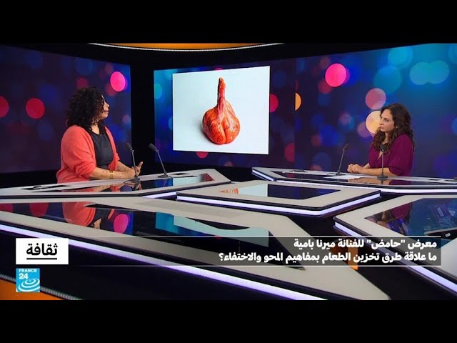 ⁣الفنانة ميرنا بامية تقدّم معرض "حامض" في باريس • فرانس 24 / FRANCE 24