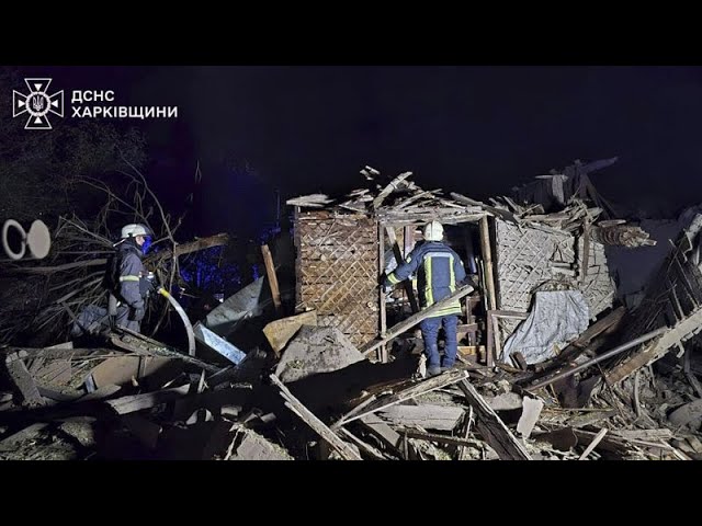 ⁣Four killed and dozens injured after Russian strikes on Ukraine