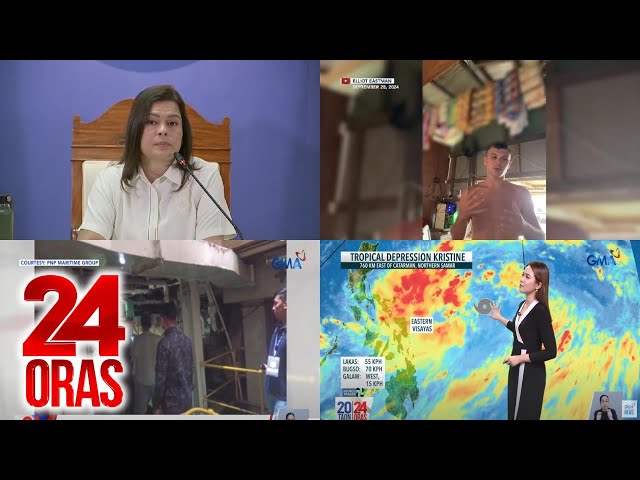 ⁣24 Oras: (Part 1) Ilang mambabatas, iminungkahing magpa-psychological evaluation si..., atbp.