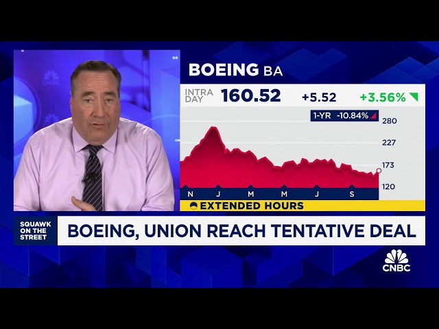 ⁣Boeing, machinist union reach tentative deal to end strike