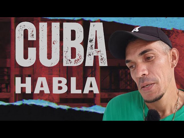 ⁣Cuba Habla: “Aquí en este país... todo lo que piensas no se puede expresar"