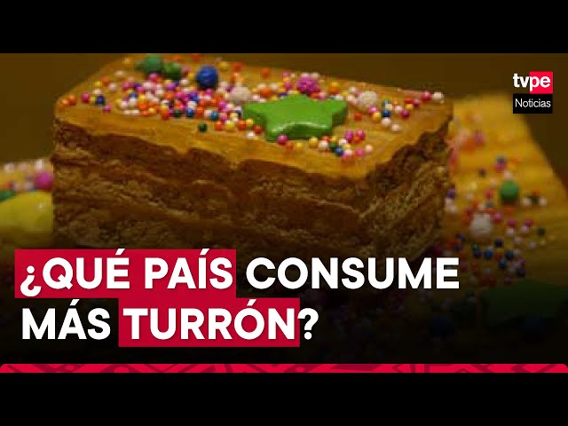 ⁣Turrón para el mundo: descubre aquí qué país es el mayor consumidor de este dulce peruano