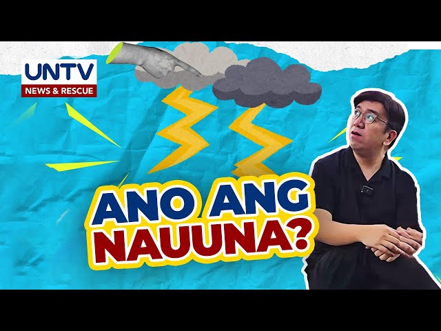 ⁣ALAMIN: Ano ang nauuna – kulog o kidlat?