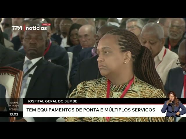 Hospital Geral do Sumbe -  Tem equipamentos de ponta e múltiplos serviços