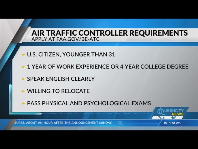 ⁣What are the requirements for Air Traffic Controllers?