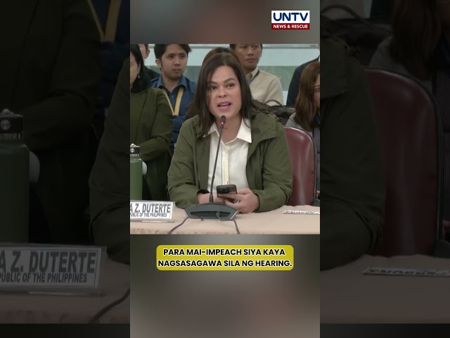 ⁣Imbestigasyon sa umano’y maling paggamit ng pondo ni VP Duterte, hindi ititigil ng Kamara