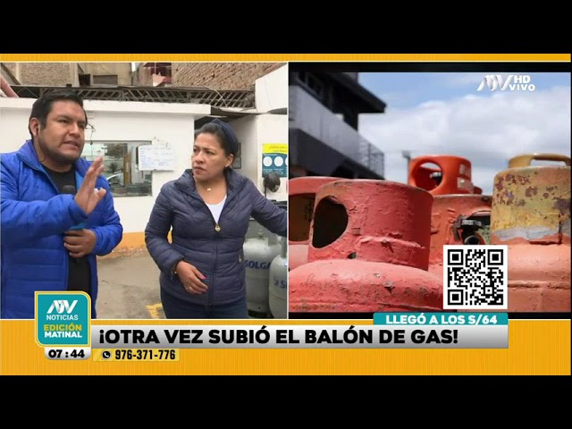 ⁣Precio del balón de gas se dispara y afecta el bolsillo de todos los peruanos