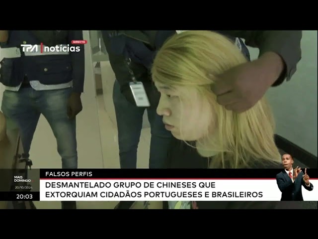 Falsos perfis - Desmantelado grupo de Chineses que extorquiam  cidadãos portugueses e Brasileiros