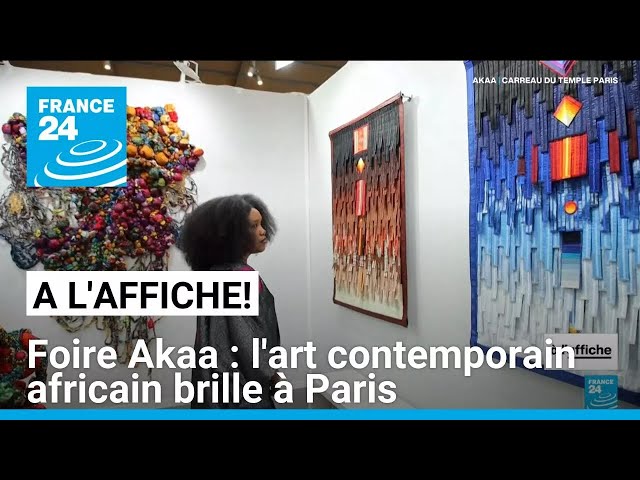 ⁣L'art contemporain africain brille à Paris à l'occasion de la 9ème édition de la foire Aka