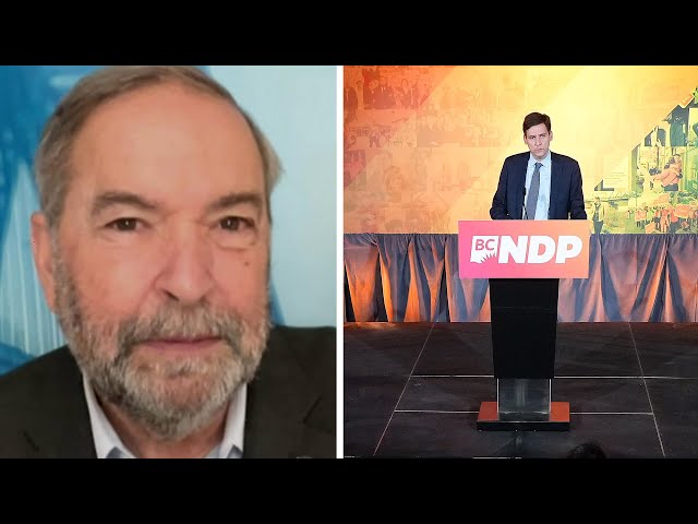 ⁣Recount of ballots is "unlikely" to change results of B.C. provincial election: Mulcair