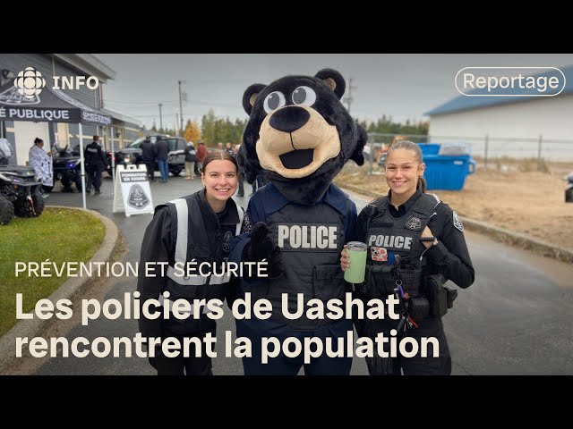 ⁣La Sécurité publique de Uashat organise des portes ouvertes