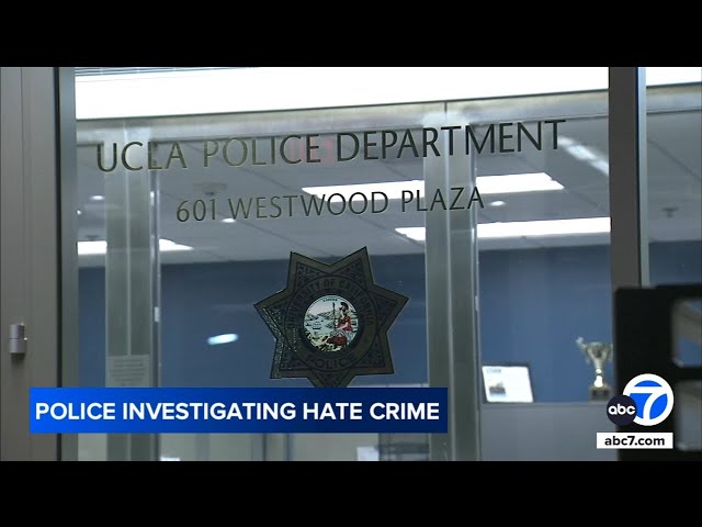 ⁣UCLA police investigate suspected hate crime after students called slur, hit with water bottle