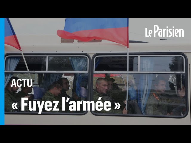 ⁣Des déserteurs russes appellent leurs anciens frères d'armes à fuir la guerre