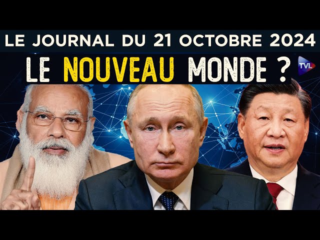 ⁣BRICS : la fin du monde occidental ? - JT du lundi 21 octobre 2024