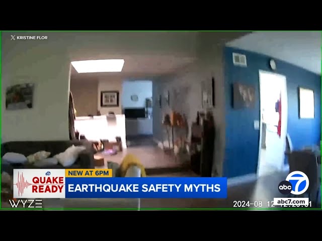 ⁣Experts debunk common earthquake myths: Here's what not to do