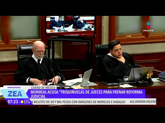 ⁣Ricardo Monreal acusa "triquiñuelas" de jueces para frenar la reforma judicial | Francisco