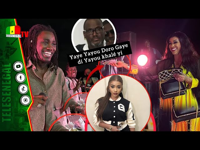 ⁣"Clara moy Yayou Xalé yi…" Wally Seck Réconcilie Clara et Racky Aïdara