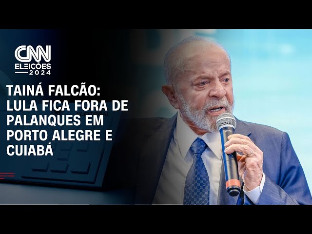 ⁣Tainá Falcão: Lula fica fora de palanques em Porto Alegre e Cuiabá | BASTIDORES CNN