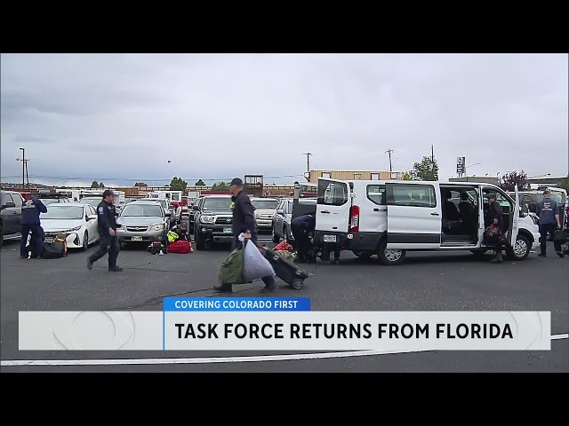 ⁣Colorado Task Force One returns from helping with hurricane aftermath