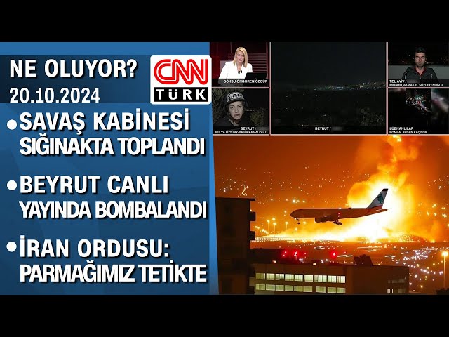 ⁣Savaş kabinesi sığınakta toplandı | İsrail Lübnan'ın her yerini bombaladı - Ne Oluyor? 20.10.20