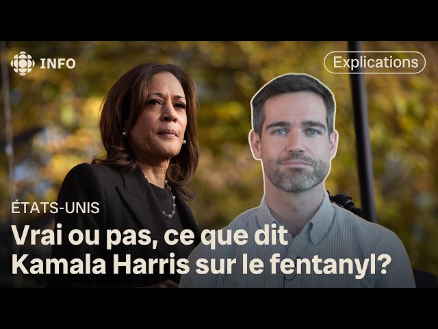 ⁣Kamala Harris a-t-elle menti sur la chute du fentanyl aux États-Unis?