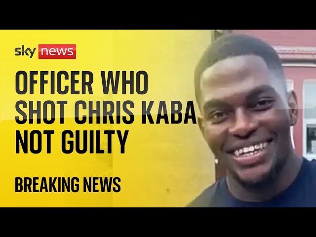 ⁣Met Police officer who shot Chris Kaba cleared of murder