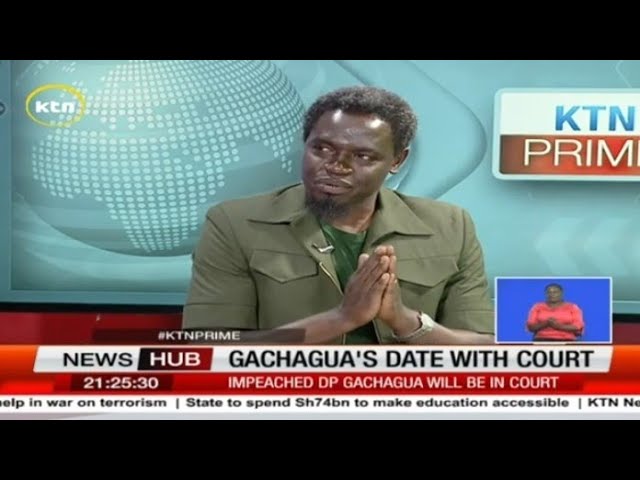 ⁣Will Ousted DP Rigathi Gachagua Be Reinstated? Nelson Havi Explains