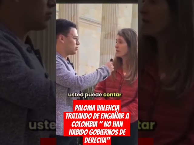 ⁣Paloma Valencia tratando de engañar a Colombia " No han habido gobiernos de derecha"