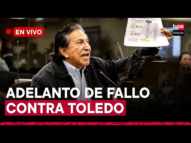 ⁣Adelanto de fallo contra el expresidente Alejandro Toledo I TVPerú Noticias EN VIVO