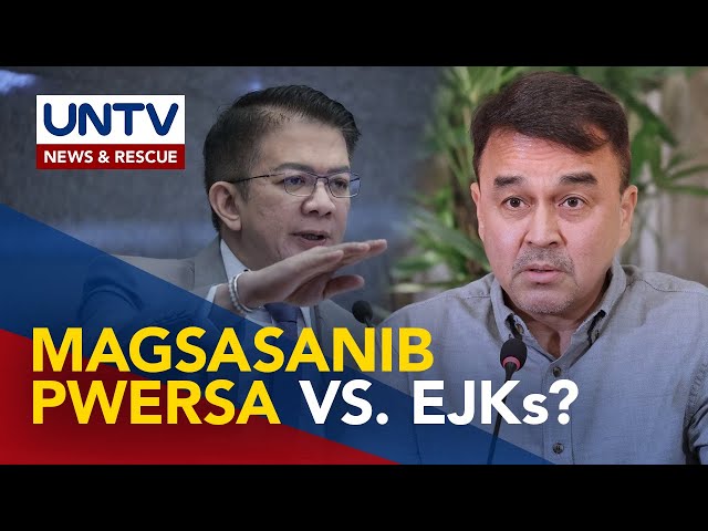 ⁣Joint House-Senate probe sa umano’y EJKs sa Duterte drug war, isinusulong; Senado, hindi sang-ayon