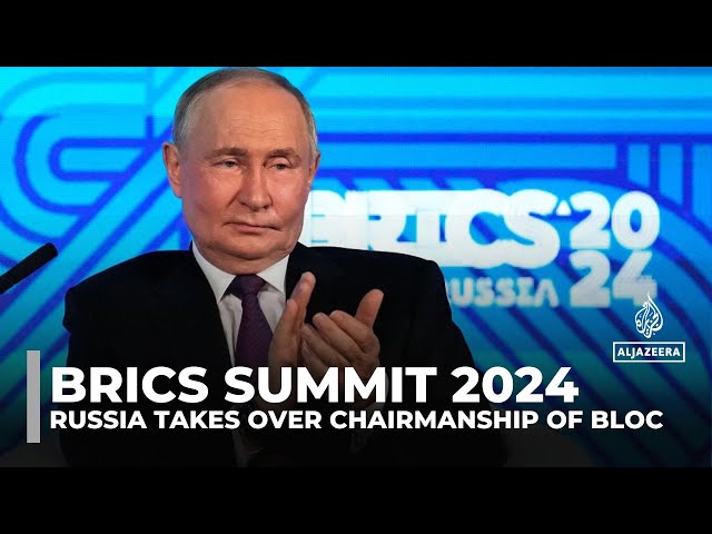 ⁣BRICS summit 2024: Russia takes over chairmanship of bloc