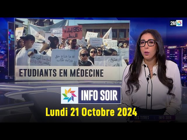 ⁣Info soir : Lundi 21Octobre 2024