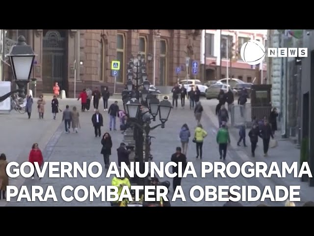 ⁣Reino Unido anuncia programa de combate à obesidade