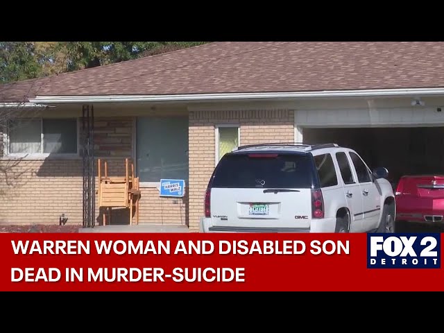 ⁣Warren mother and disabled son found dead in suspected murder-suicide