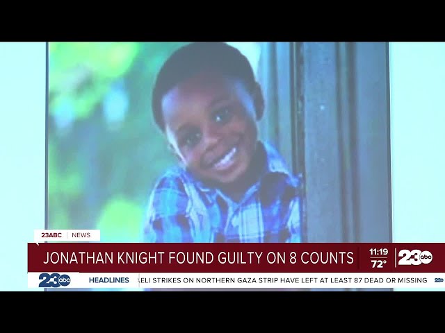 ⁣Jonathan Knight found guilty on multiple counts in Kason Guyton murder trial