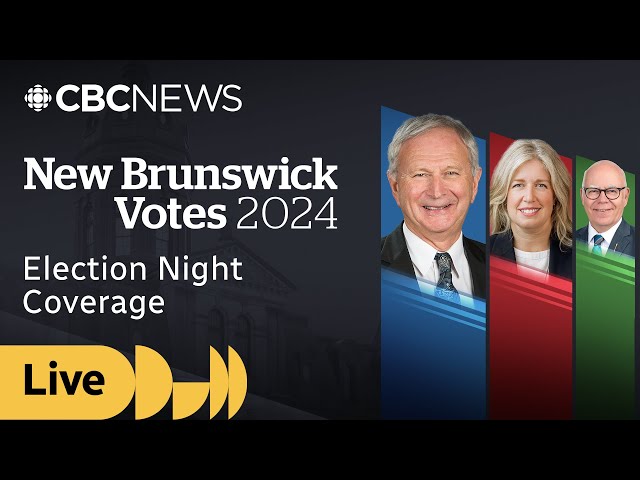 ⁣Watch election night coverage in New Brunswick