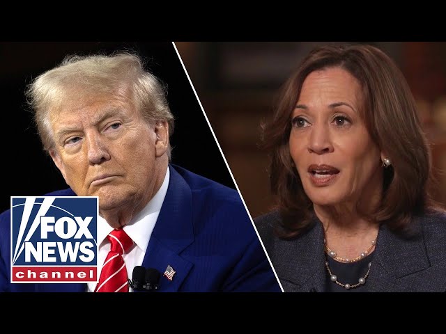 ⁣Data shows Trump's razor-thin edge against Harris in swing states