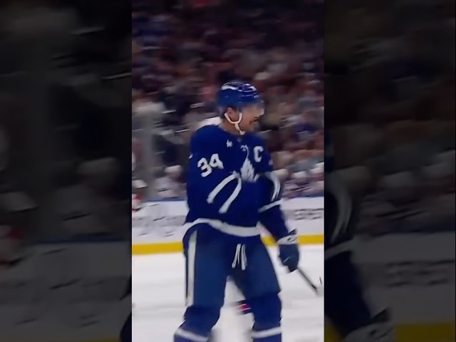 ⁣Auston Matthews With The Power Move 