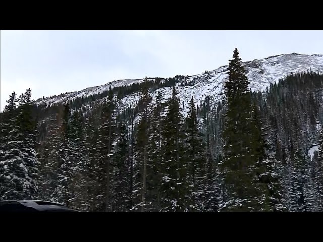 ⁣Snowstorm drops many inches of accumulation in Colorado mountains